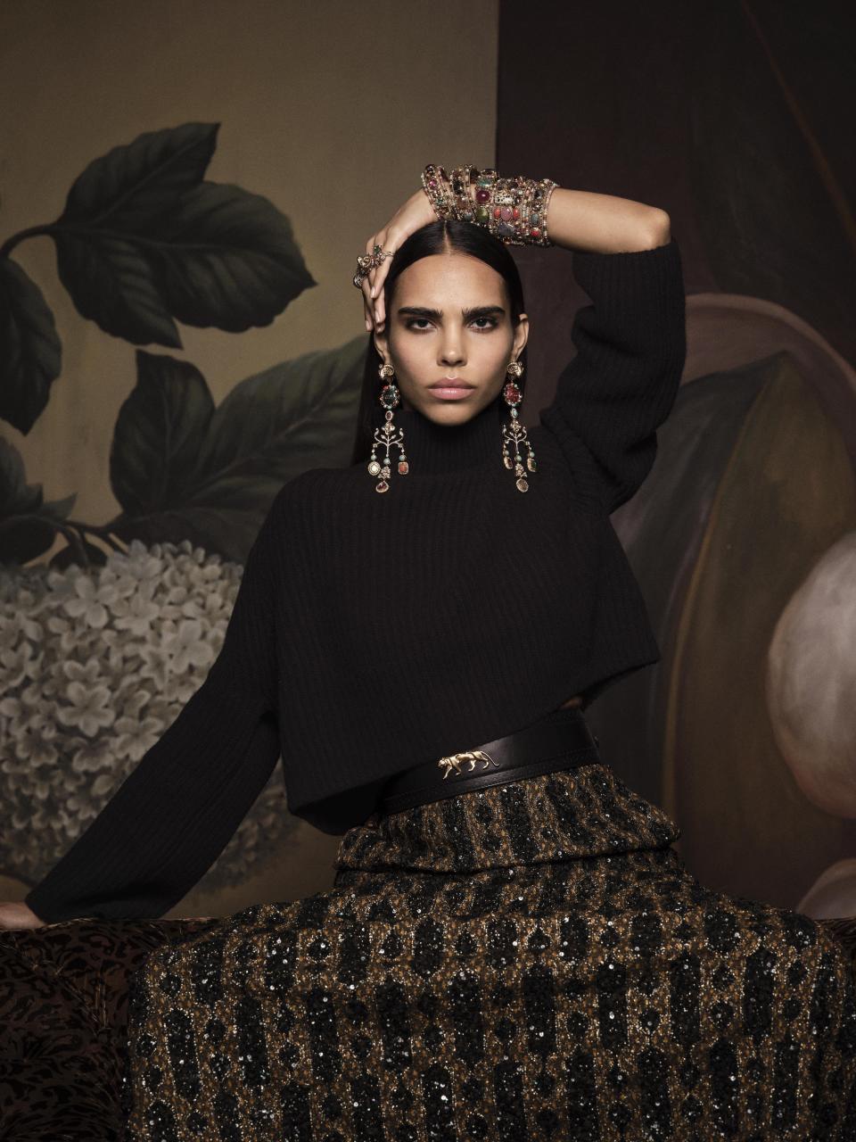 Sabyasachi’s high-end jewelry is exclusively at Bergdorf Goodman.