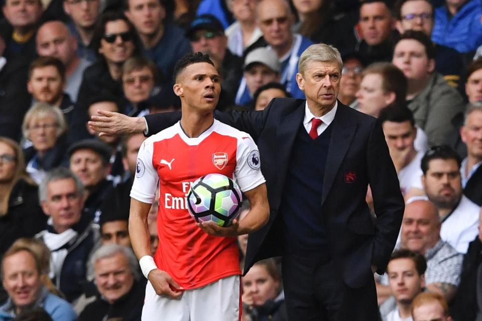 Gutted | Wenger admits selling Gibbs was a loss: AFP/Getty Images