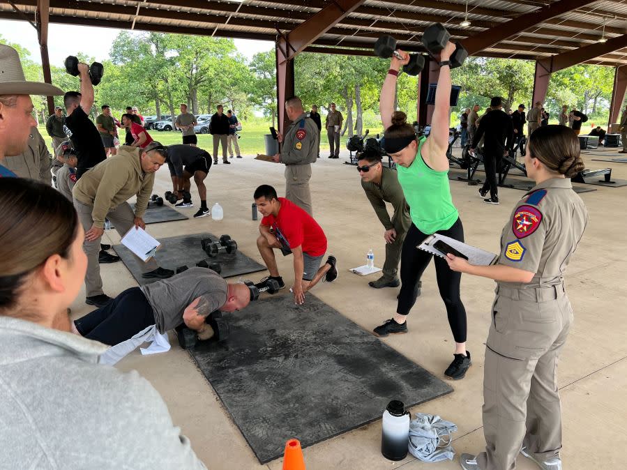 DPS holds Top Trooper Competition in Florence, Texas April 23, 2024 (KXAN Photo/Todd Bailey)