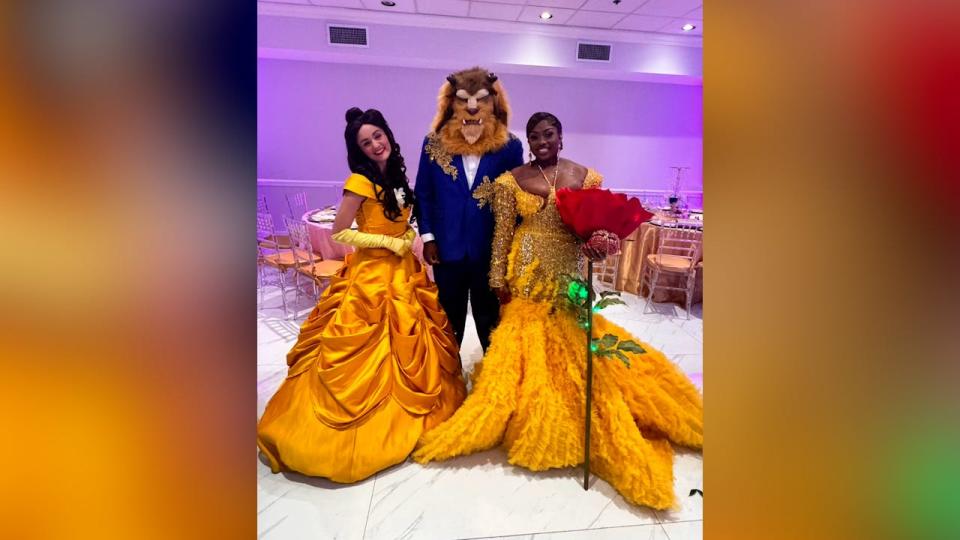 Seniors at Booker T. Washington High School in Miami dressed to impress at their "Once Upon a Time" storybook themed prom.