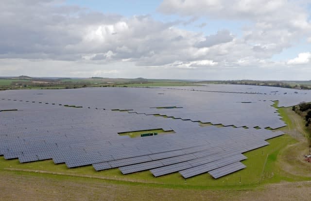 Solar farm stock