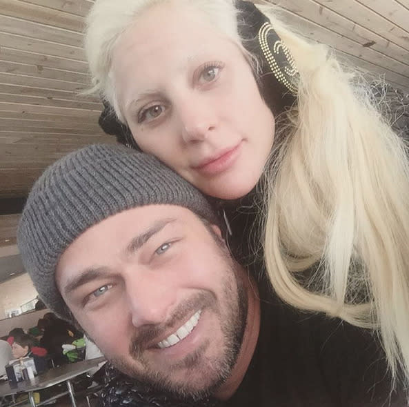 Lady Gaga and Taylor Kinney