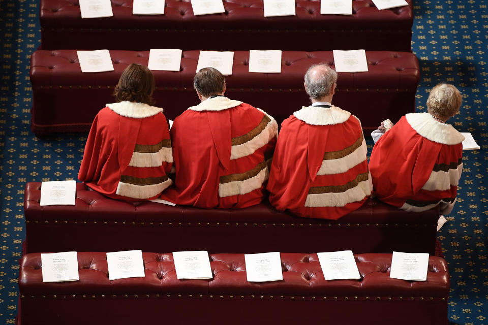 Peers in the House of Lords (Getty Images)