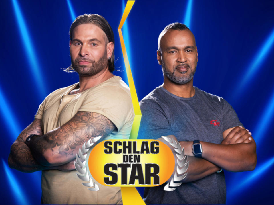 Tim Wiese und Patrick Esume duellierten sich bei "Schlag den Star" (Bild: ProSieben/Steffen Z Wolff)