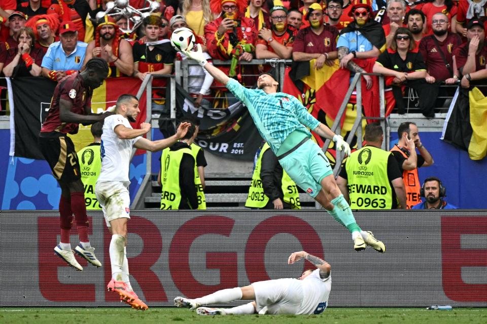 Dubravka on Slovakia’s shock win over Belgium: ‘We can beat anyone if we play like this’