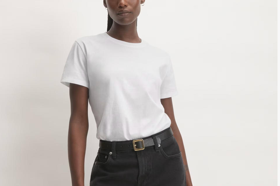 The Organic Cotton Box-Cut Tee, $30