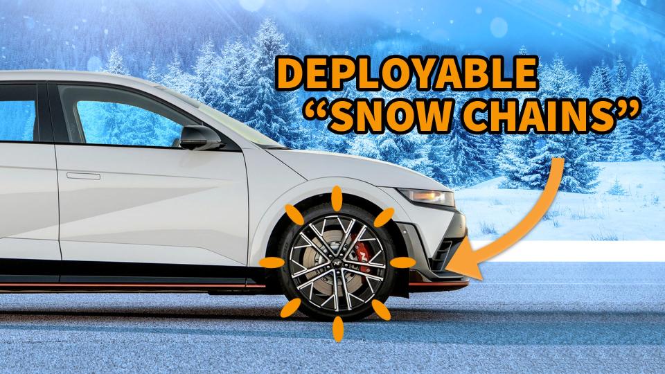 Hyundai's New Push-Button Snow Chains Are Right Out of a James Bond Movie photo