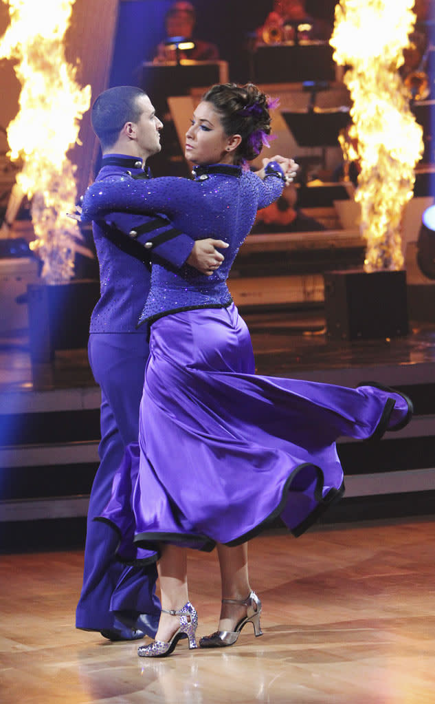 Bristol Palin and Mark Ballas perform on "Dancing with the Stars."