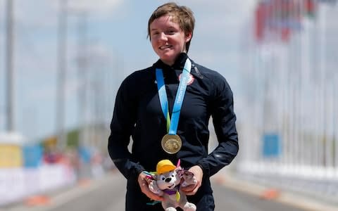 Kelly Catlin -  - Credit: AP