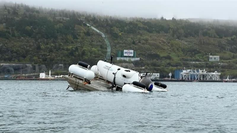 潛水器泰坦號意外。（圖／翻攝自actionaviationchairman IG）