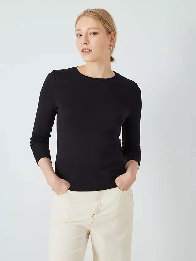 This crew neck top is one of the best basics you'll buy all year. (John Lewis)