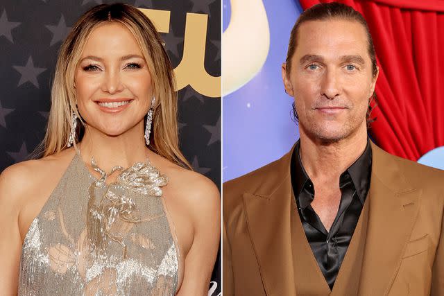 Kevin Winter/Getty, Emma McIntyre/Getty Kate Hudson; Matthew McConaughey