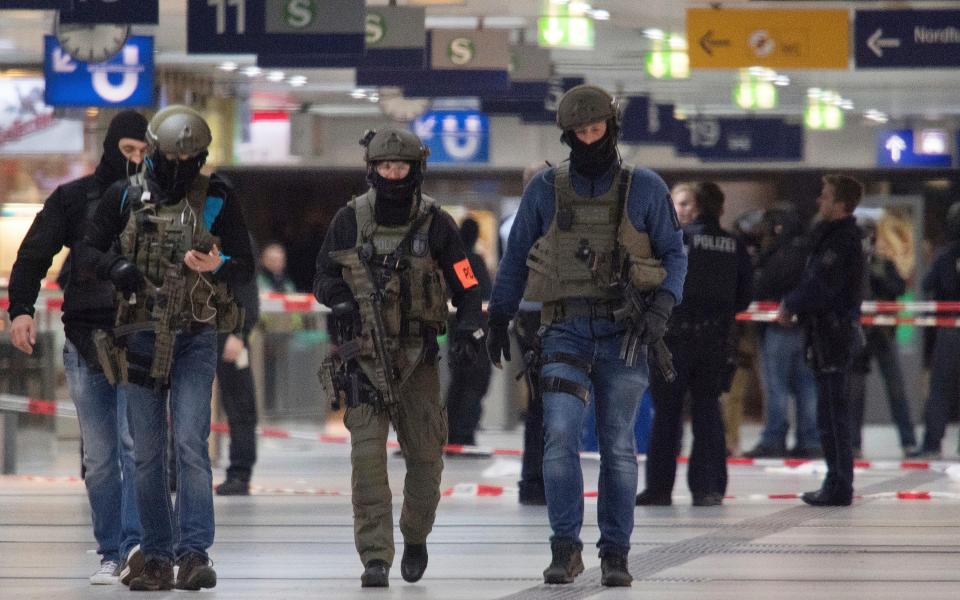 Dusseldorf attacks: Man, 80, assaulted with machete hours after nine hurt in station axe rampage by asylum-seeker