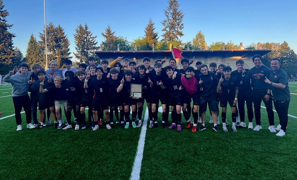 Central Kitsap's boys soccer team captured the Class 3A West Central/Southwest Bi-District tournament title Thursday with a shootout win over Silas at Auburn Memorial Stadium.