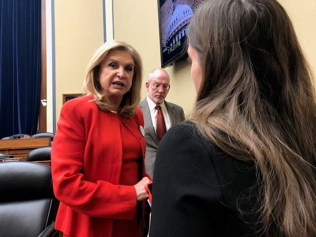 Rep. Carolyn Maloney, D-N.Y., chairwoman of the House Oversight and Reform Committee, said she's concerned the Census Bureau is not as ready as it should be for the 2020 count. Her committee held a hearing Wednesday.