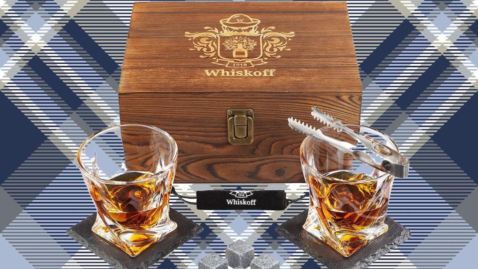 This whiskey kit will make any dad's night cooler.