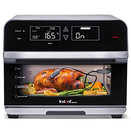 Instant Omni Pro 19QT/18L Toaster Oven Air Fryer, 14-in-1, Crisp, Broil, Bake, Roast, Rotisseri…