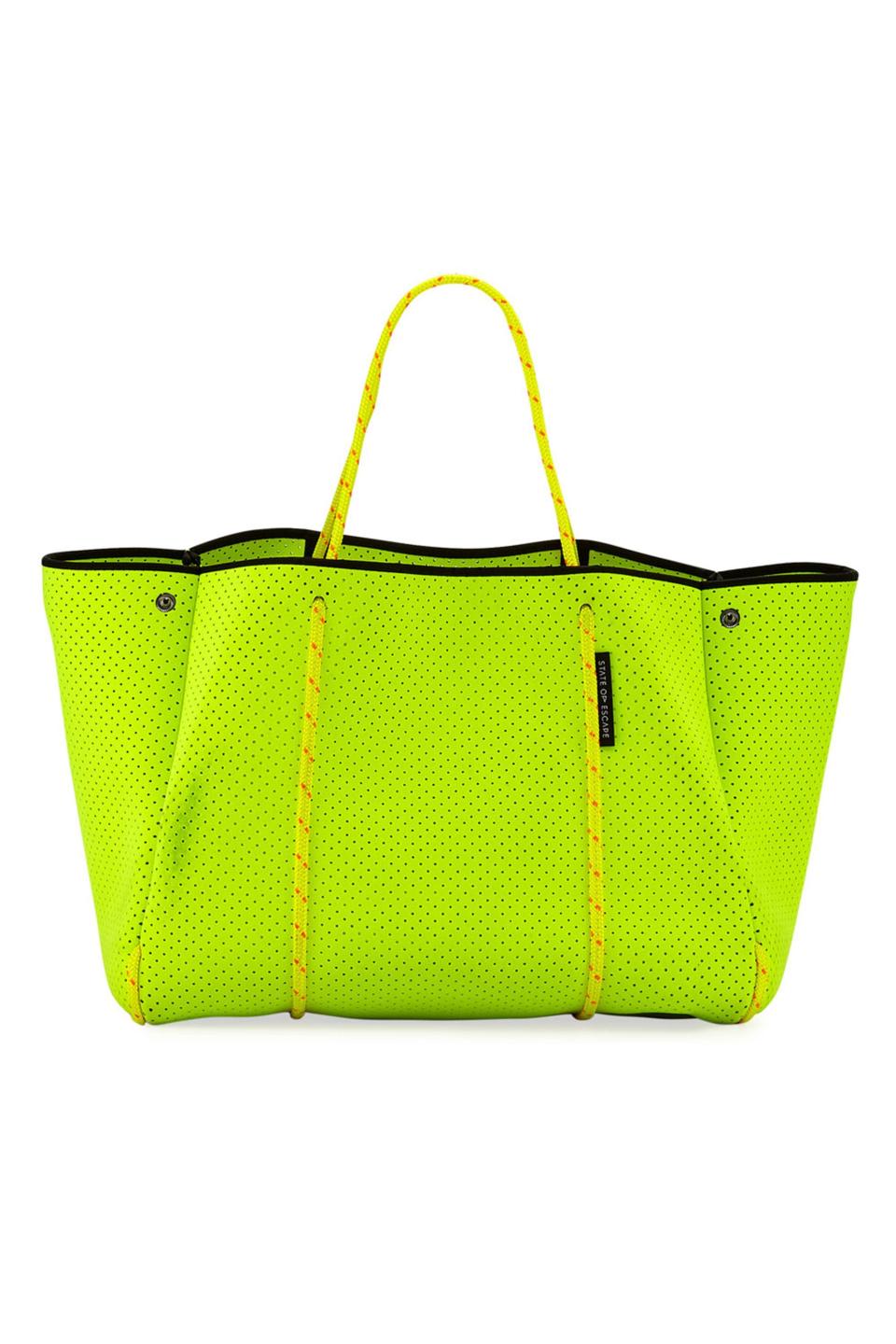 Escape Perforated Neoprene Tote Bag