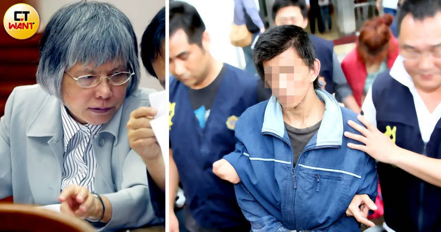 前中研院副院長劉翠溶（左）遭電話詐騙2127萬元，一生積蓄泡湯，車手遭警方逮捕。（圖／CTWANT合成）