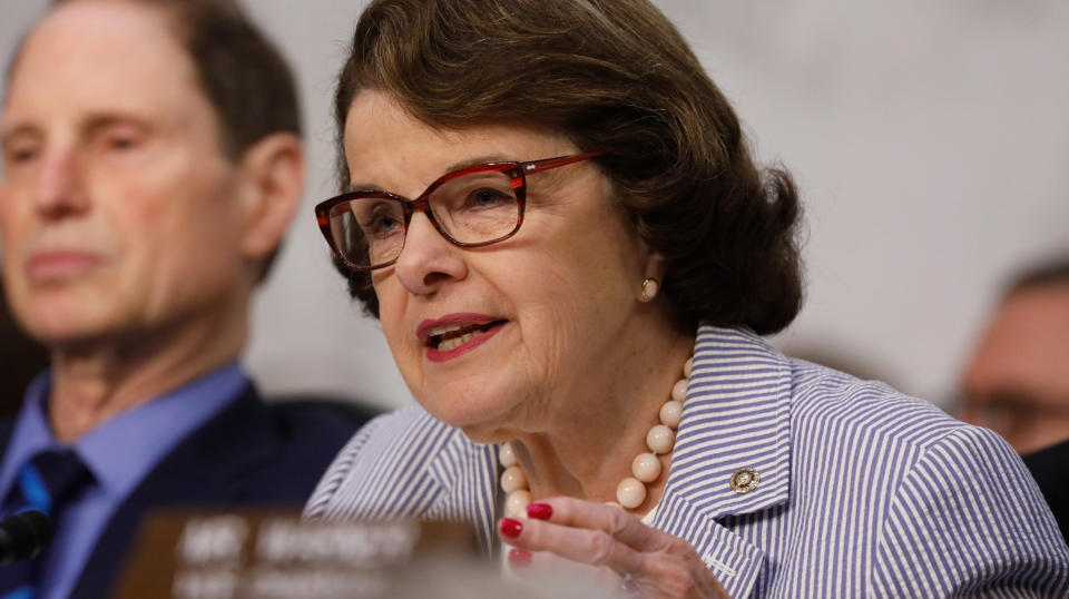 The top Democrat on the Senate Judiciary Committee said Sunday that she believed there might be an obstruction of justice case against President Donald Trump based in part on the president’s own tweets related to special counsel Robert Mueller’s probe.