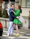 <p>Our favourite on again, off again Upper East Side twosome: Chuck and Blair. The power couple definitely had A Look™ : filthy rich, and unapologetically preppy. Chuck wasn't afraid of dandy pastels (or white shoes, for that matter), and Blair loved colour-clash accessories. </p>