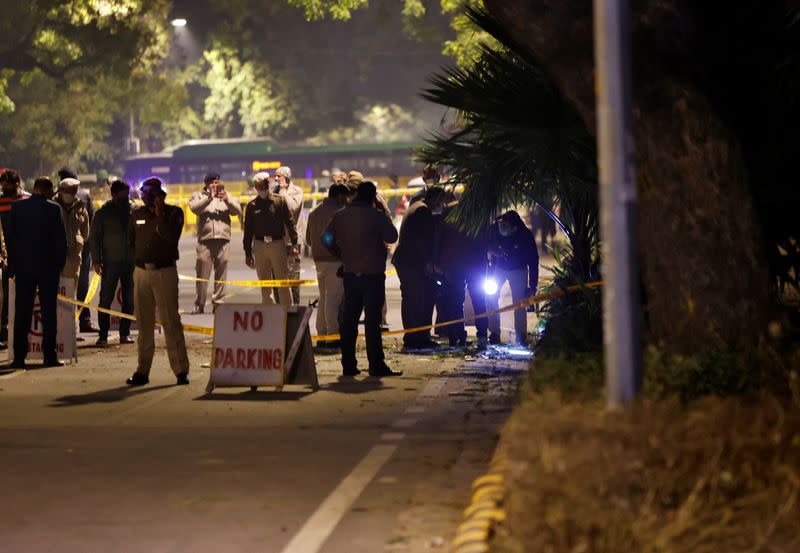 Blast near Israel embassy in New Delhi