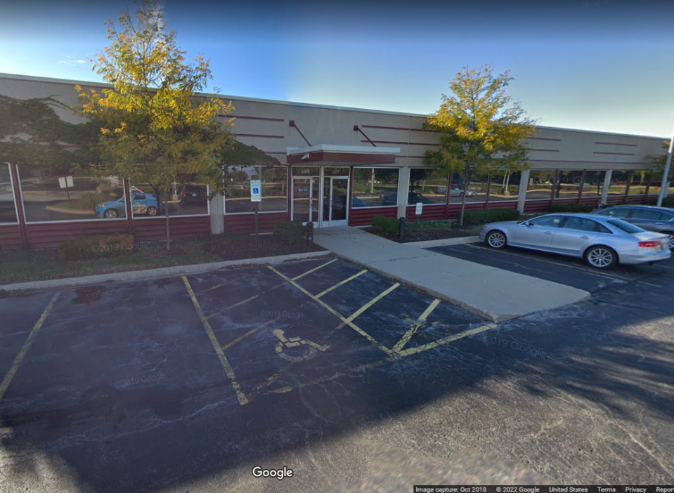 Center for COVID Control is based at 1685 Winnetka Circle in Rolling Meadows, former site of a Weber Grill restaurant. (Google Maps)