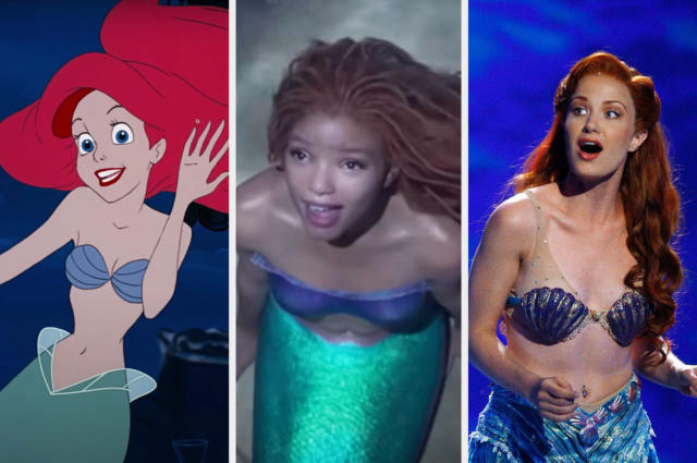 Disney Princesses Animated Vs. Live Action Vs. Broadway