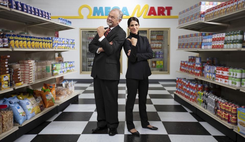 Omega Mart characters