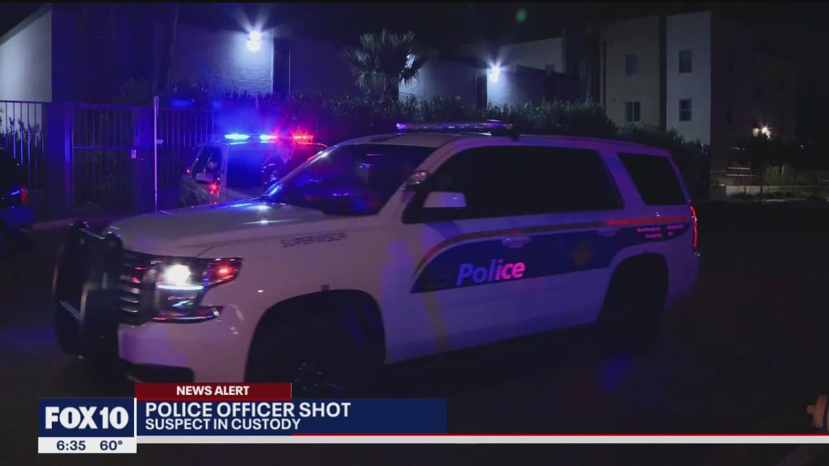 Did Tyler Moldovan Arrest or Suspended? Phoenix police officer shot multiple times, suspect in custody