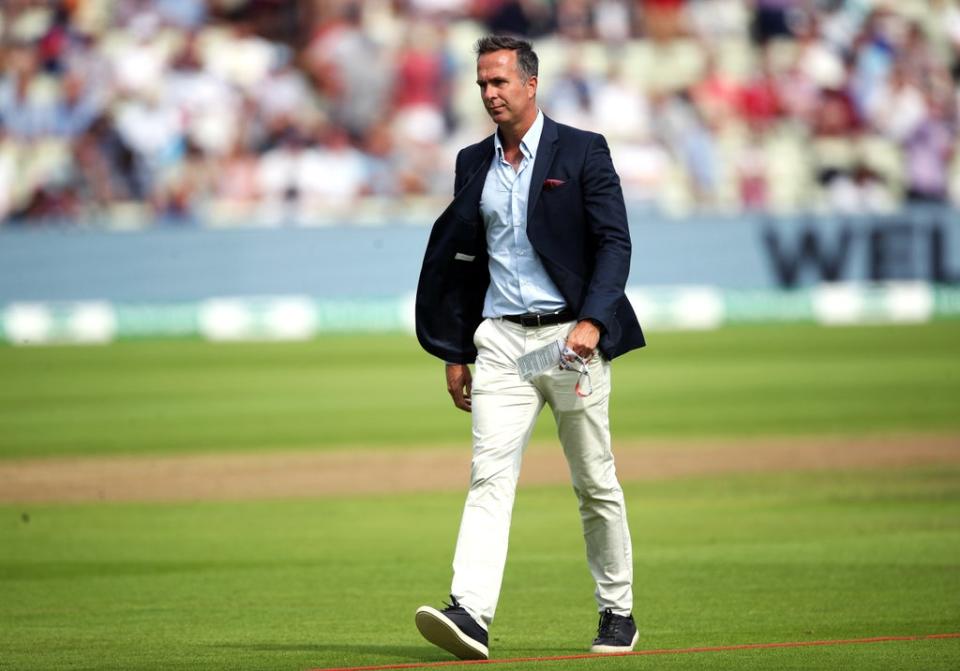 Michael Vaughan has been stood down from the BBC’s coverage of the Ashes (Nick Potts/PA) (PA Archive)