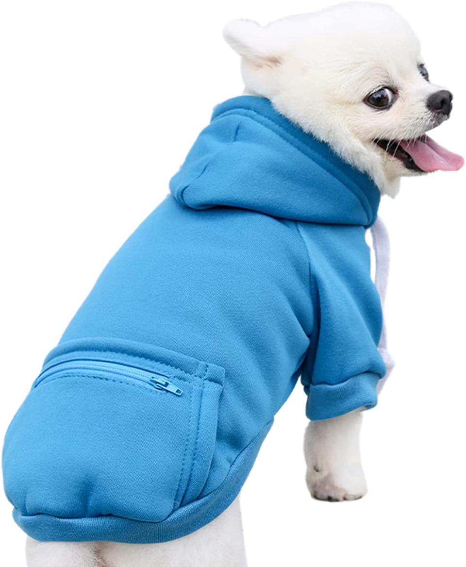 dog hoodie, dog hoodie sweatshirt, small dog sweater, jecikelon, winter dog sweater