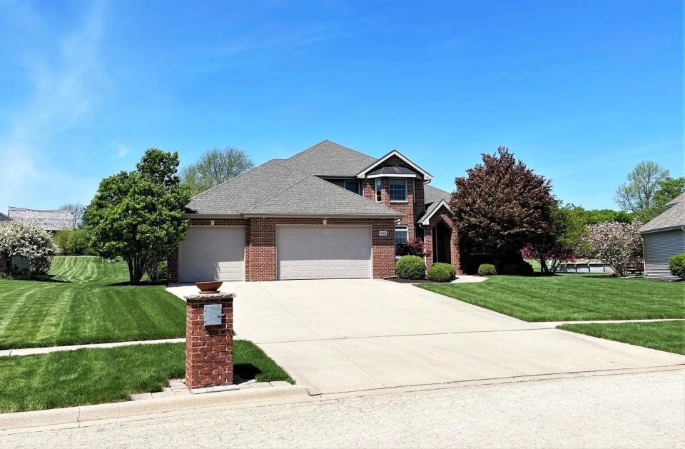 This home at 706 Greenlee Court in Winnebago sold for $495,000 on July 21, 2023.