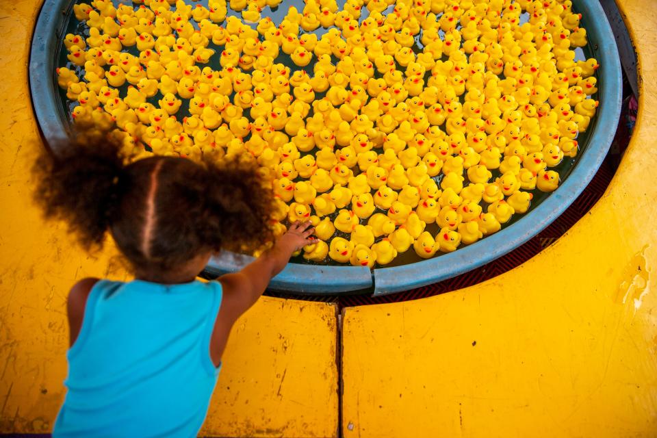 Duck pond games are always a hit with the kids.