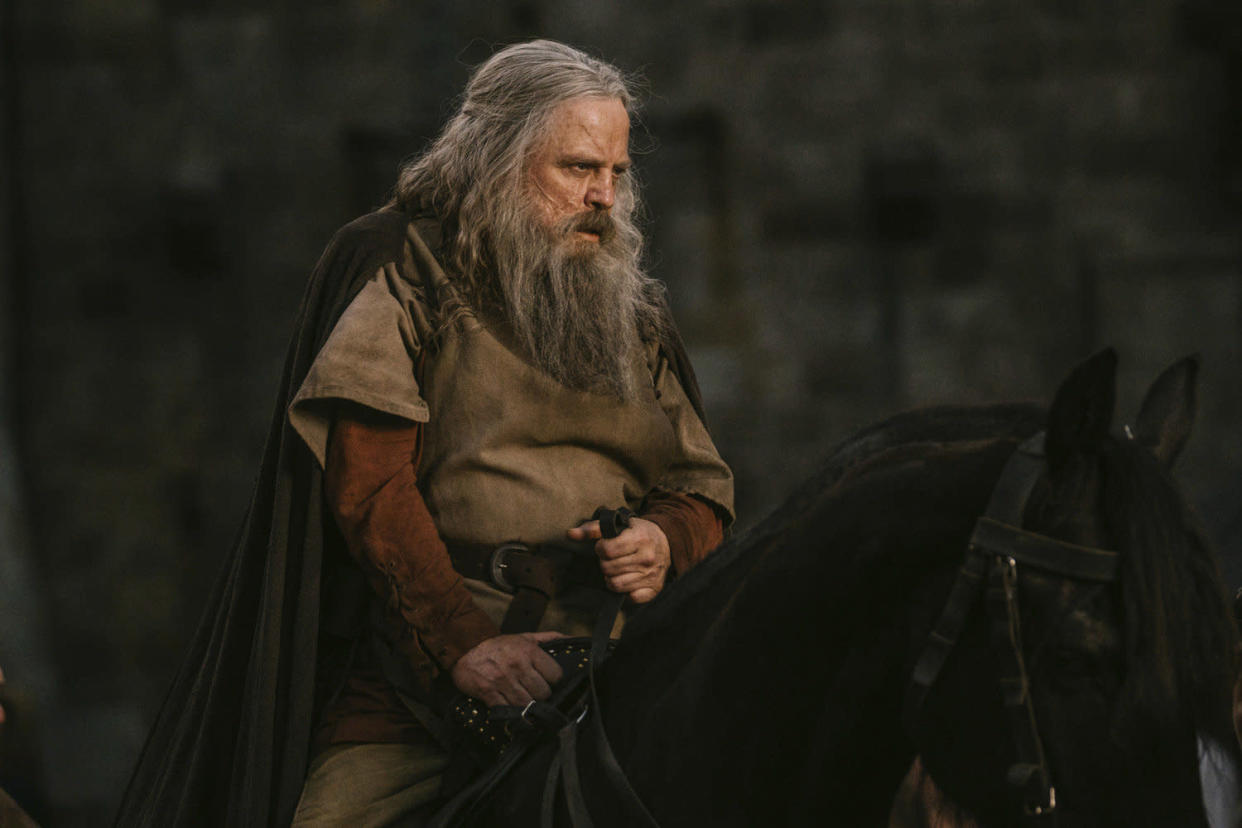 Mark Hamill as Talus in Season 2 of 'Knightfall' (Photo: José Sarmento Matos/A&E Networks)