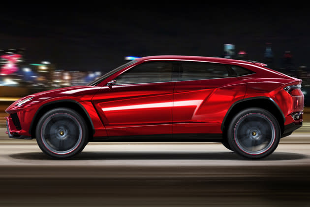 Lamborghini’s second SUV comes as purchases of high-end 4x4s have boomed in recent years. Models like the Range Rover Evoque (which has just undergone a chiche makeover using Victoria Beckham’s design ideas) and the Porsche Cayenne are also set to be joined by the Bentley EXP 9F, an SUV concept unveiled in Beijing very much in the same vein as the Lamborghini Urus.