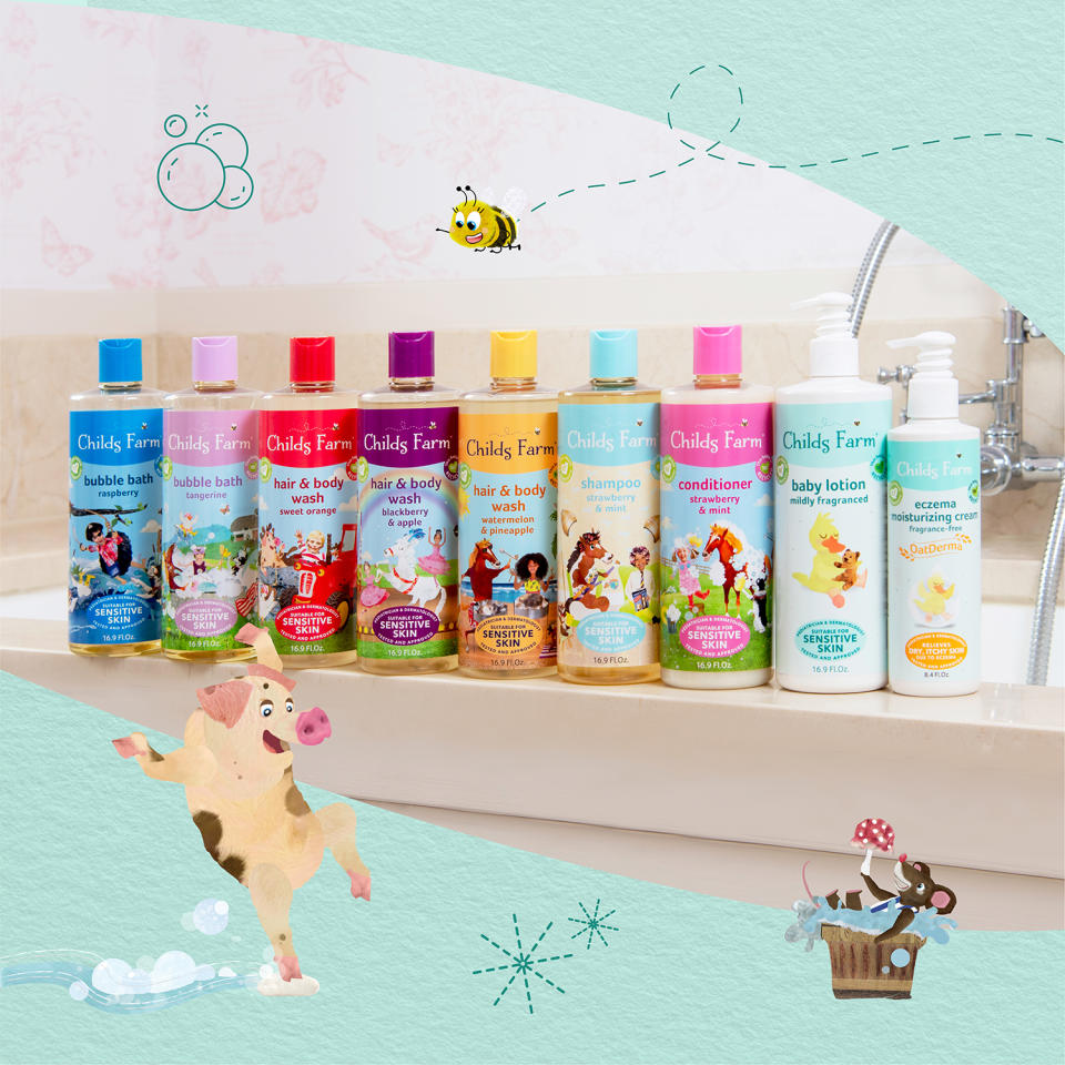 The Childs Farm range of products set to launch in the U.S. in May.