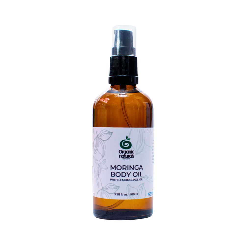 <p><a href="https://www.faithful-to-nature.co.za/organic-naturals-moringa-body-oil-and-lemongrass-100ml" rel="nofollow noopener" target="_blank" data-ylk="slk:Shop Now;elm:context_link;itc:0;sec:content-canvas" class="link rapid-noclick-resp">Shop Now</a></p><p>Moringa Body Oil and Lemongrass</p><p>faithful-to-nature.co.za</p><p>$199.95</p><span class="copyright">Faithful to Nature</span>