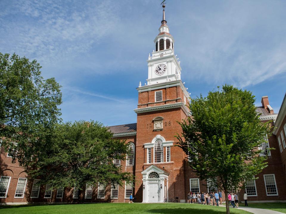 Baker-Berry Library, Dartmouth College, Hanover, New Hampshire.