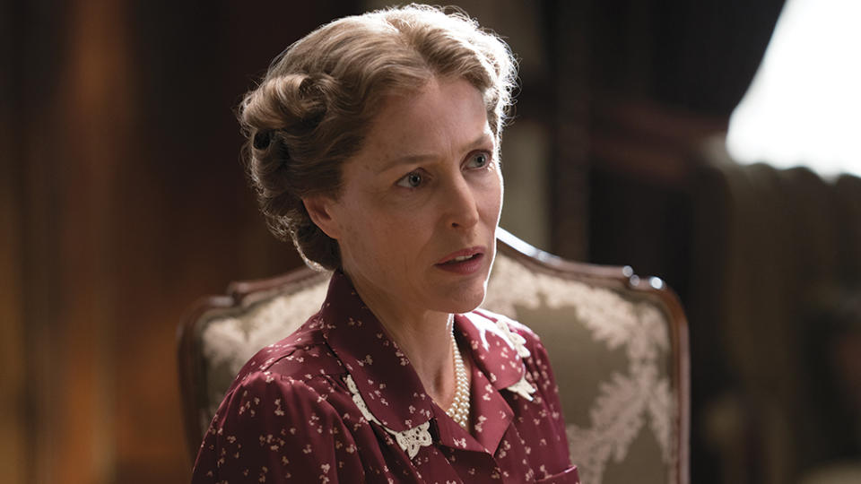 Anderson portrays Eleanor Roosevelt in the upcoming Showtime drama “The First Lady.” - Credit: Courtesy of Daniel McFadden/Showtime