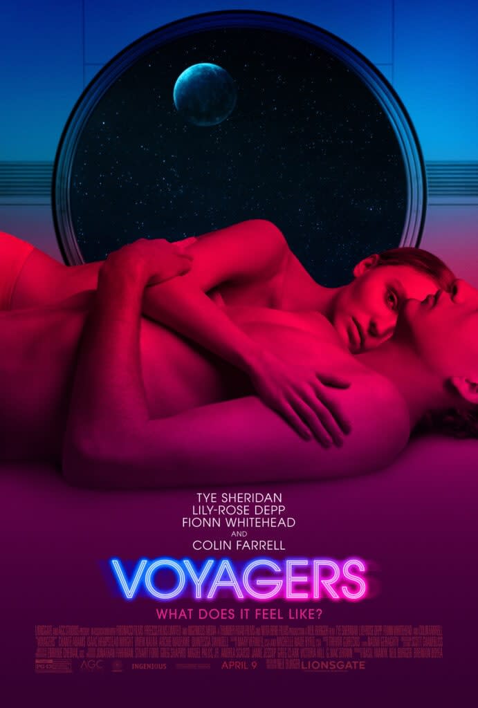 Voyagers Poster Tye Sheridan Lily-Rose Depp