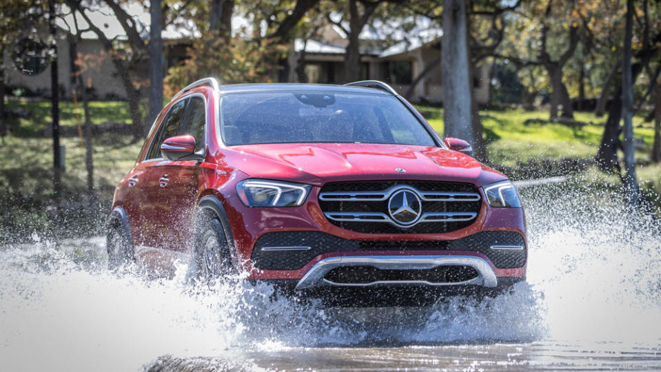 The 2020 Mercedes GLE 450 4MATIC.