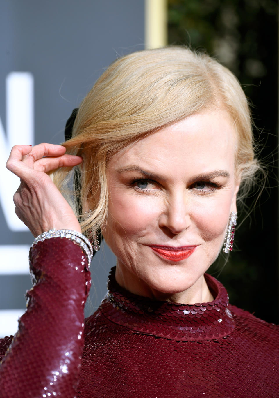 <p>Nicole Kidman ha generado muchos comentarios tras su paso por los Golden Globe 2019. Getty Images </p>