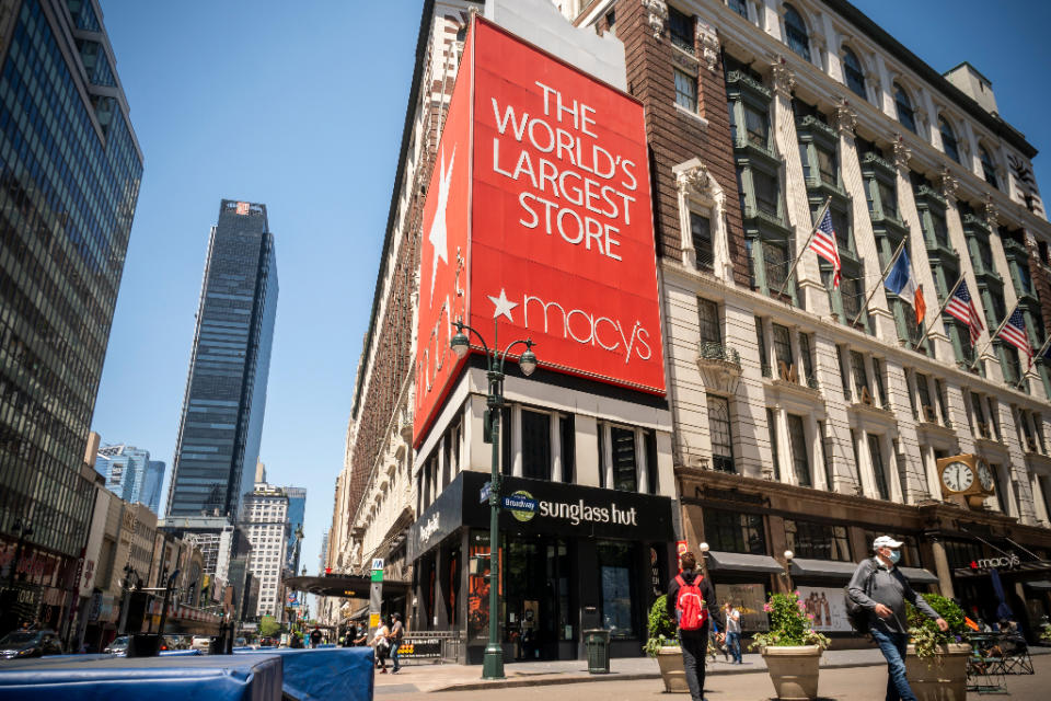 Macy’s flagship store in New York City. - Credit: MEGA