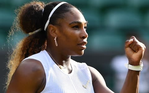 For years, Serena Williams called for quality on the show courts - Credit: GLYN KIRK&nbsp;/AFP