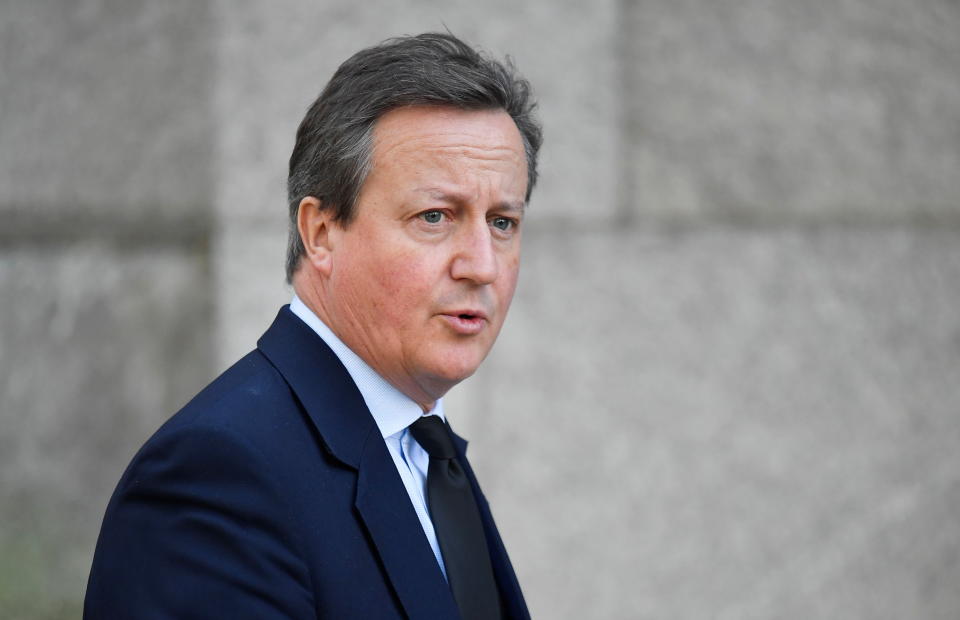 Der frühere britische Premierminister David Cameron. (Bild: Reuters)