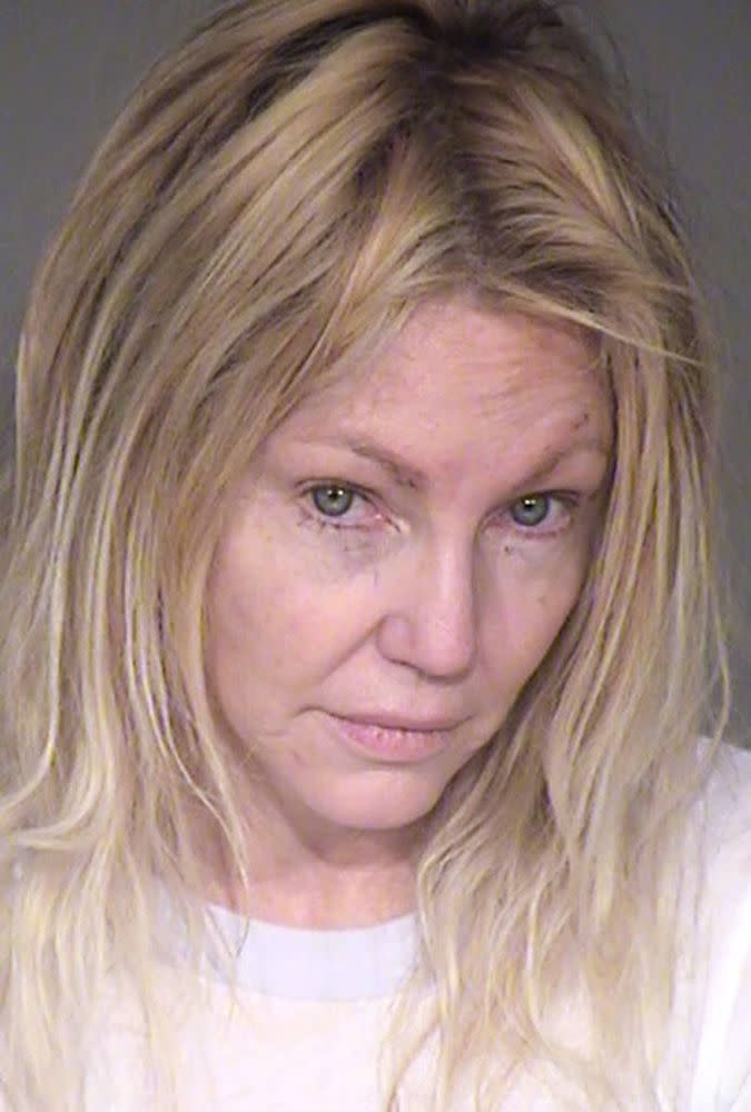 Heather Locklear's mug shot