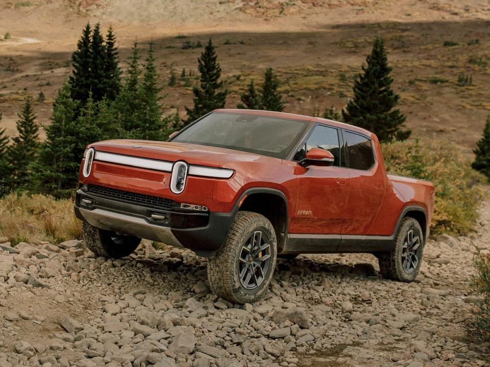 The 2022 Rivian R1T.