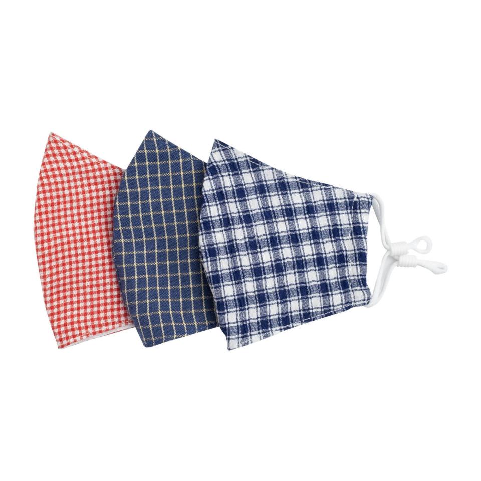 Maisonette Kids Mixed Checks Mask Bundle