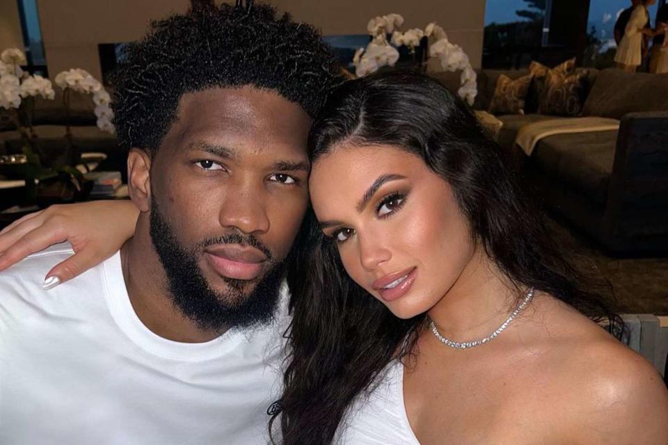 <p>ANNE DE PAULA/Instagram</p> Joel Embiid and Anne de Paula